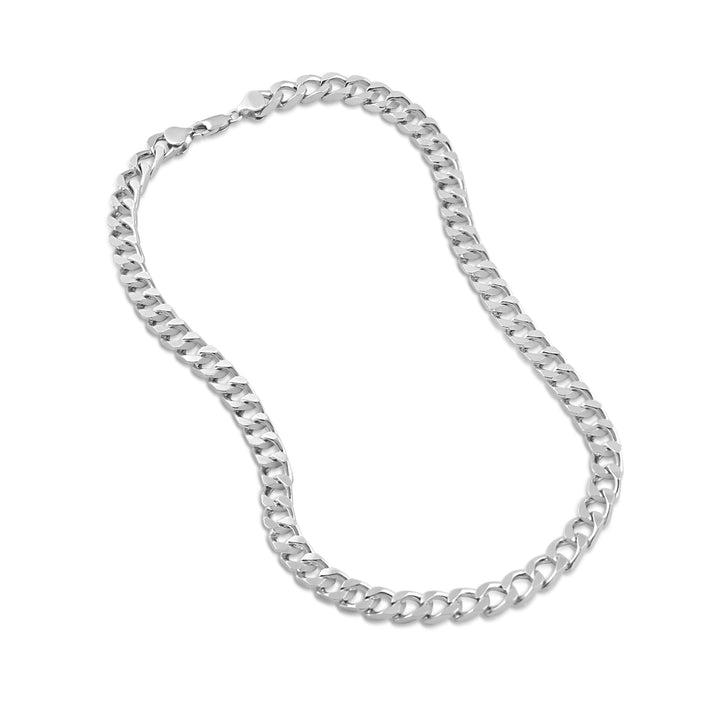 8MM PLAIN CUBAN MEN'S DRIPZ 18 INCH CHAIN