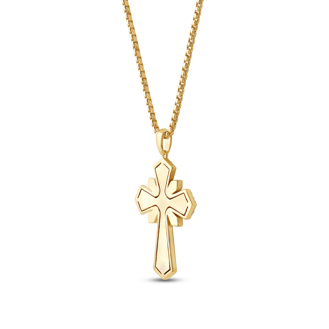 FOUR SPARKS CROSS MEN'S DRIPZ NECKLACE