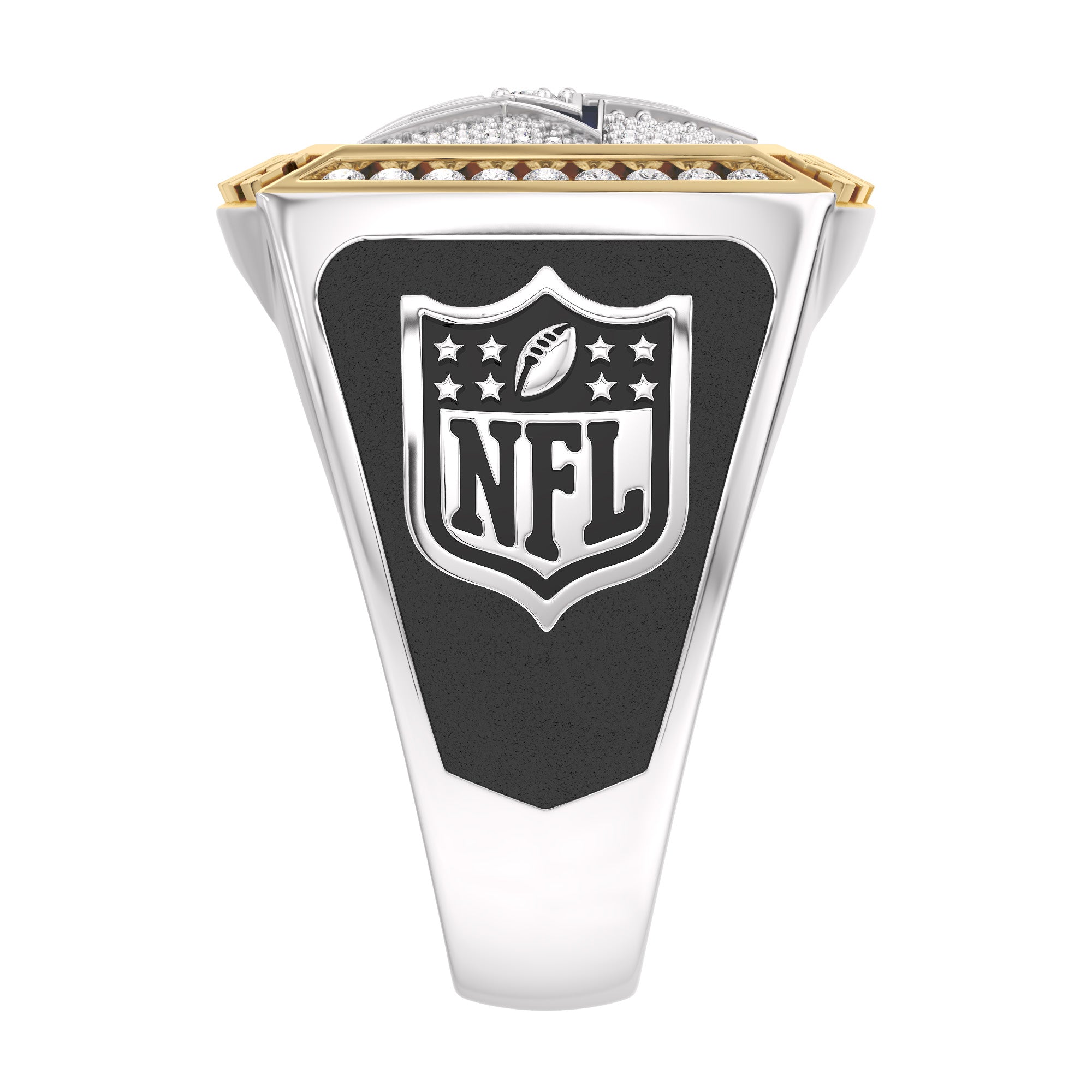 NFL DALLAS COWBOYS MEN'S TEAM RING with 1/2 CTTW Diamonds